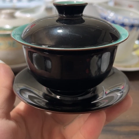 陶瓷盖碗一套陶瓷