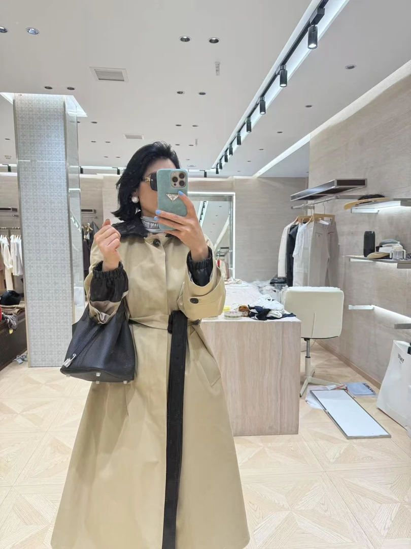 【YINGFEI PARIS】妈妈中长款风衣百搭气质