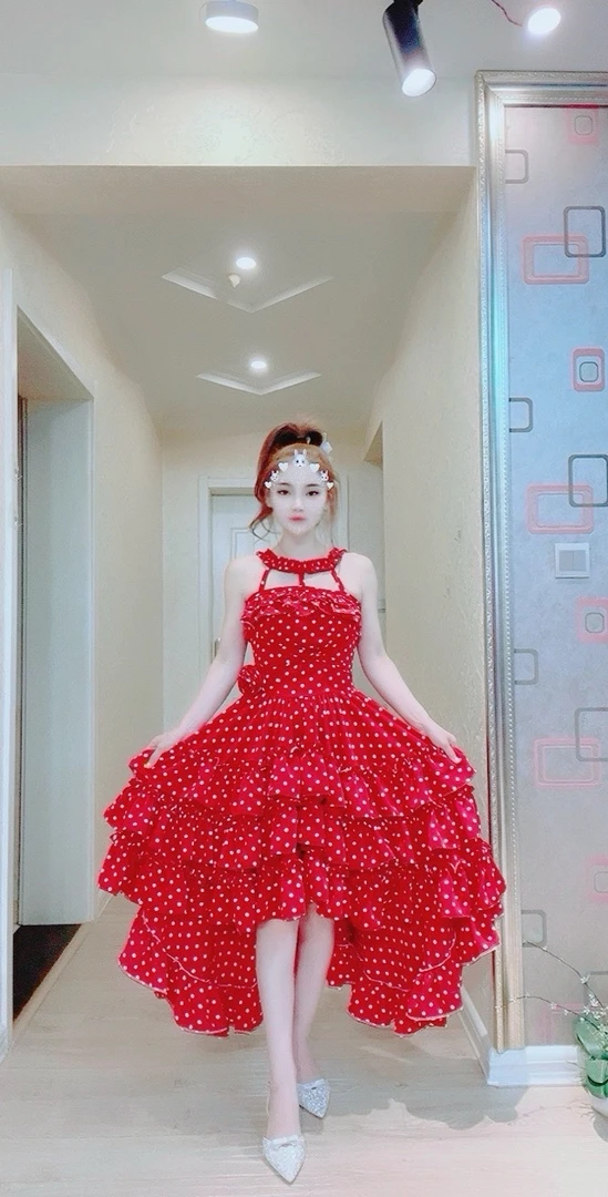 【面条家】5305#风情万种 夏季小众设计感收腰显瘦长款连衣裙