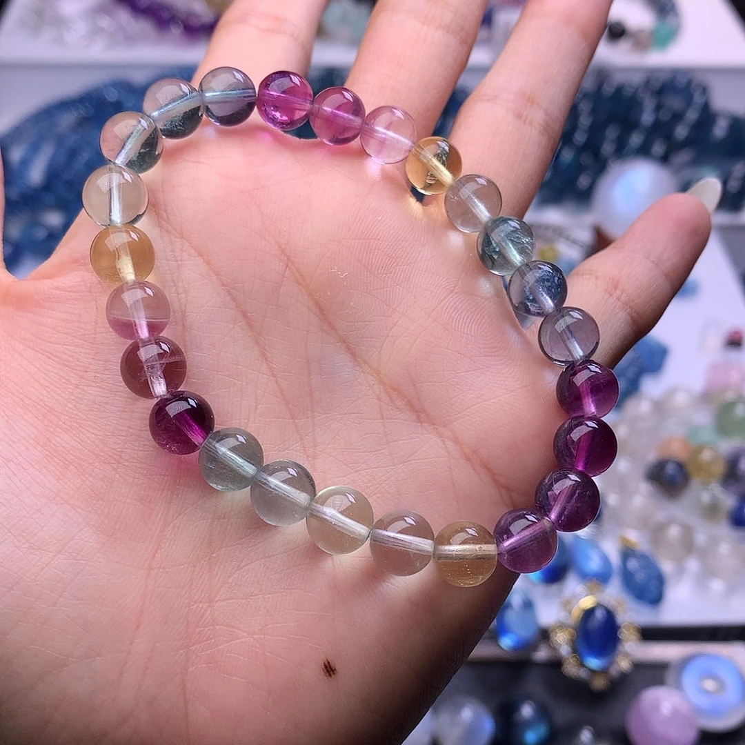 水晶手链未镶嵌多样性