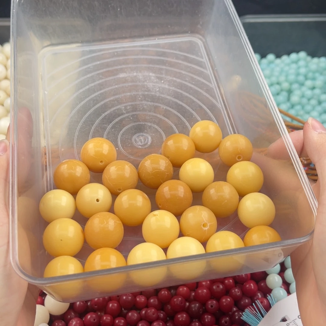 白玉菩提吊坠z20mm/20+5颗 微瑕不售后