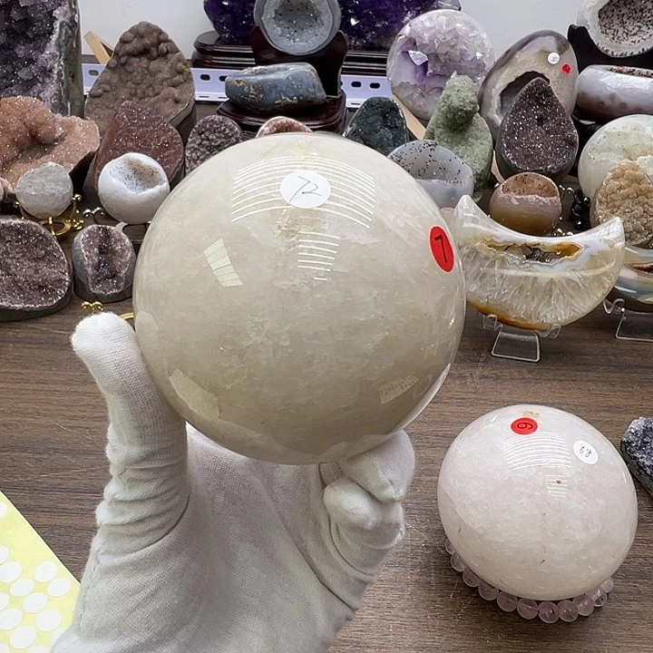 水晶珠宝半成品未镶嵌水晶球7