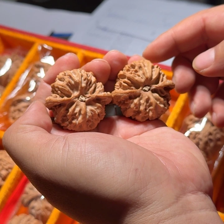 文玩核桃把件1008号全品苹果园40mm