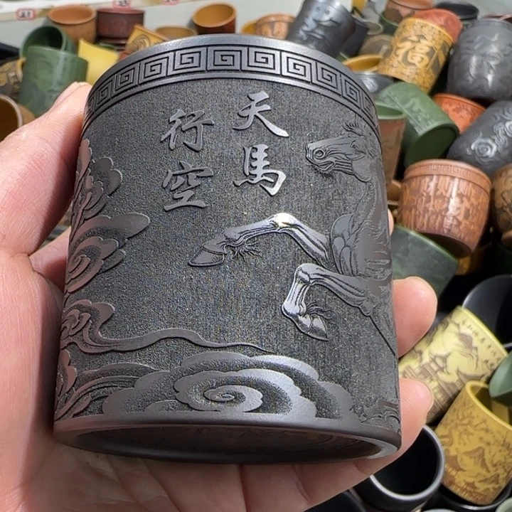 茶杯紫砂全手工制作工艺