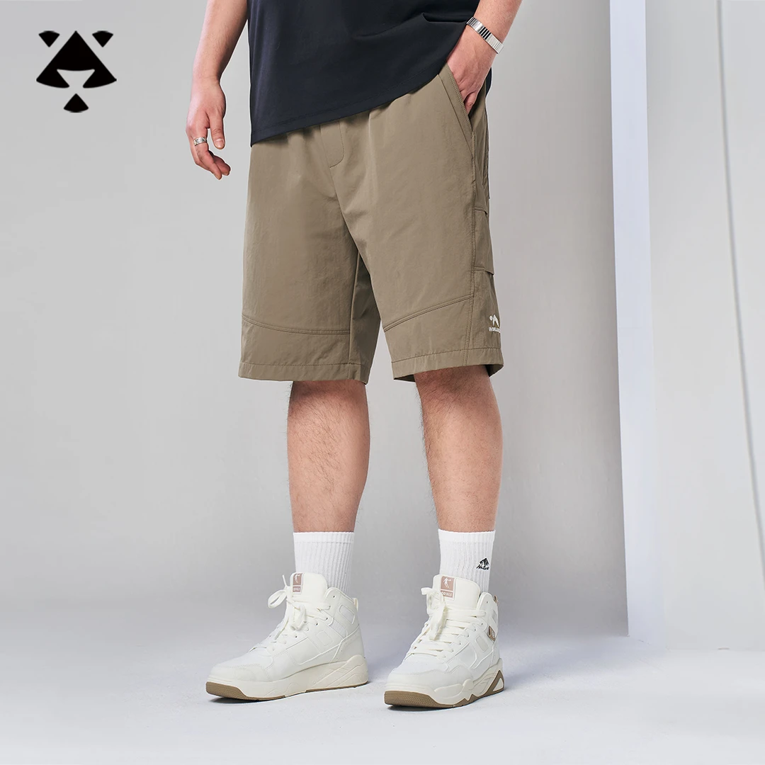 【挺括工装】黑劲大码男装户外透气夏季显瘦短裤舒适薄款宽松休闲