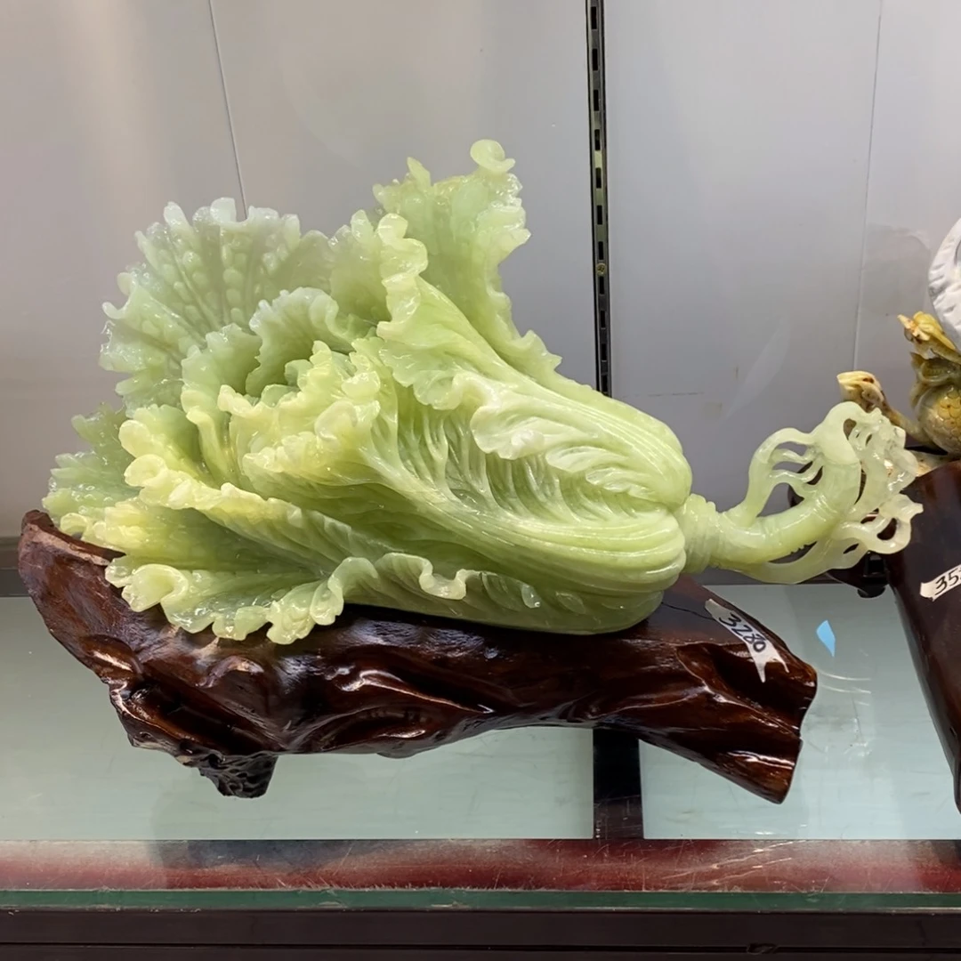 【闪购商品】玉家居摆件手工雕刻