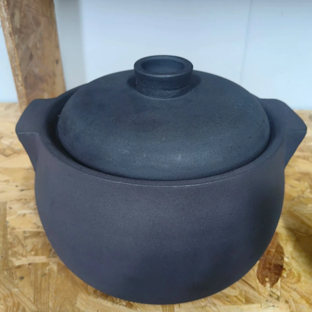 4L荥经砂锅精品西砂锅方耳