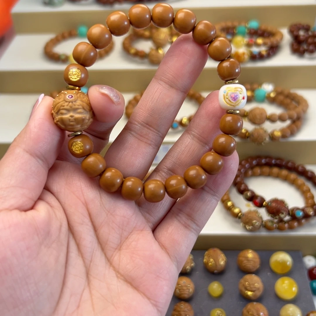 不***儿猴头核桃手串老型➕双标➕拉姆➕配饰