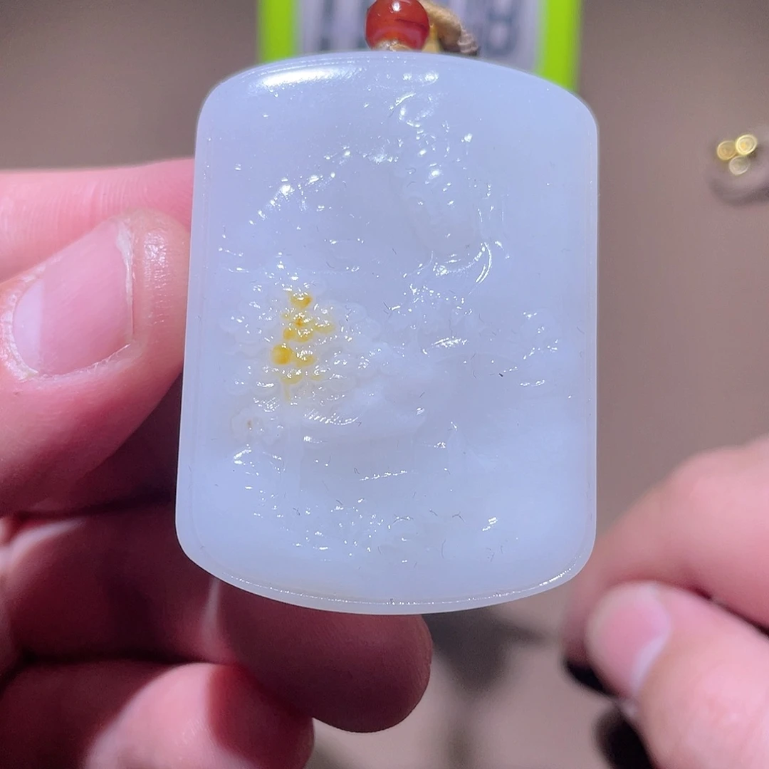 和田玉颈饰未镶嵌清**0Z6