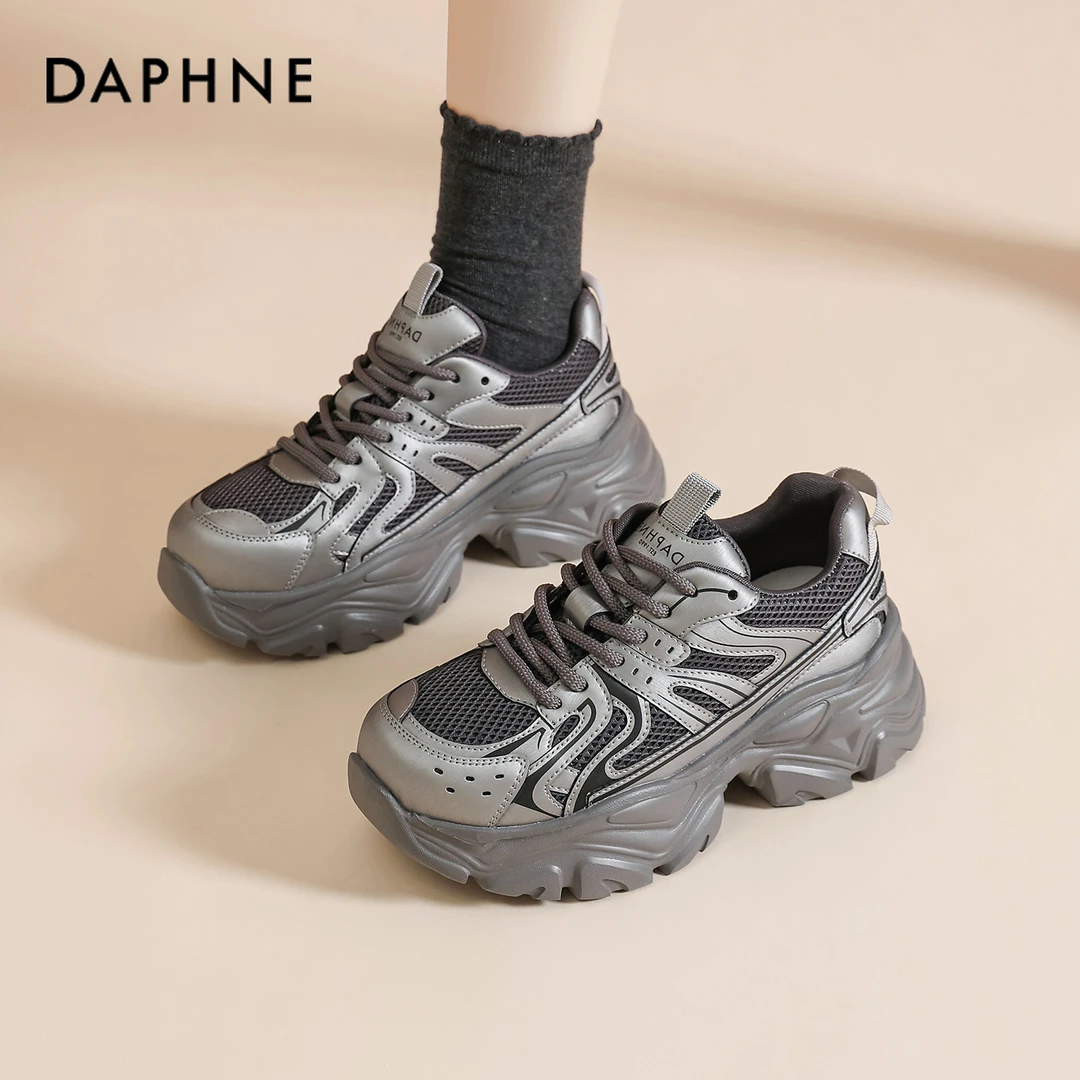 达芙妮老爹鞋女2025新款秋季韩系小众百搭ins潮休闲运动鞋登山鞋