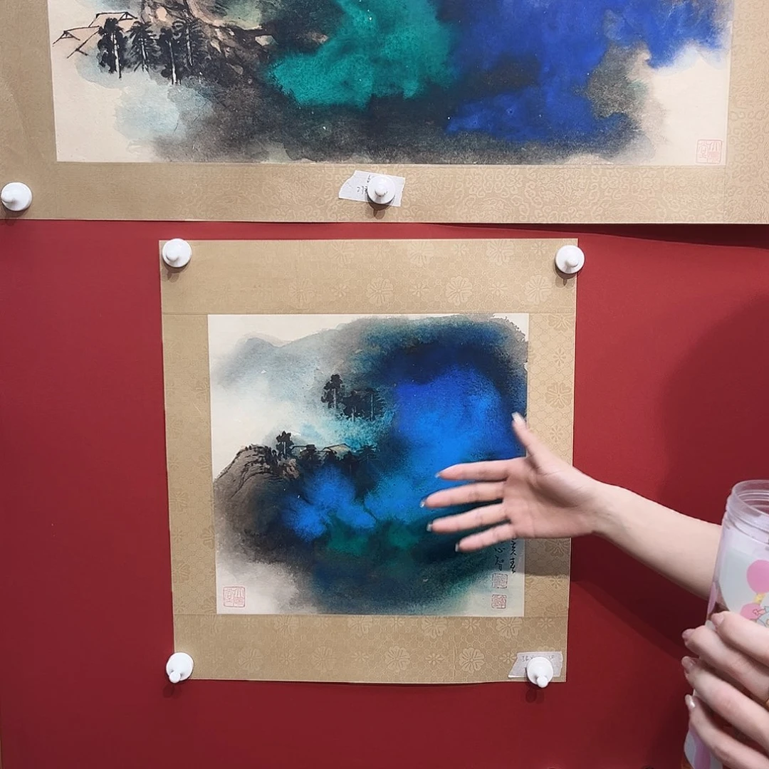 陆***)国画张心智老师作品月