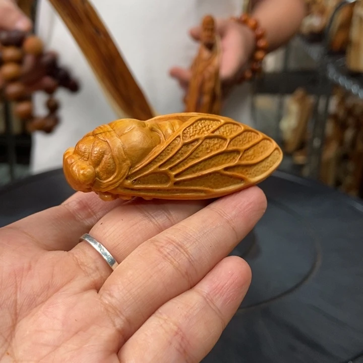 柏木（崖柏）手把件