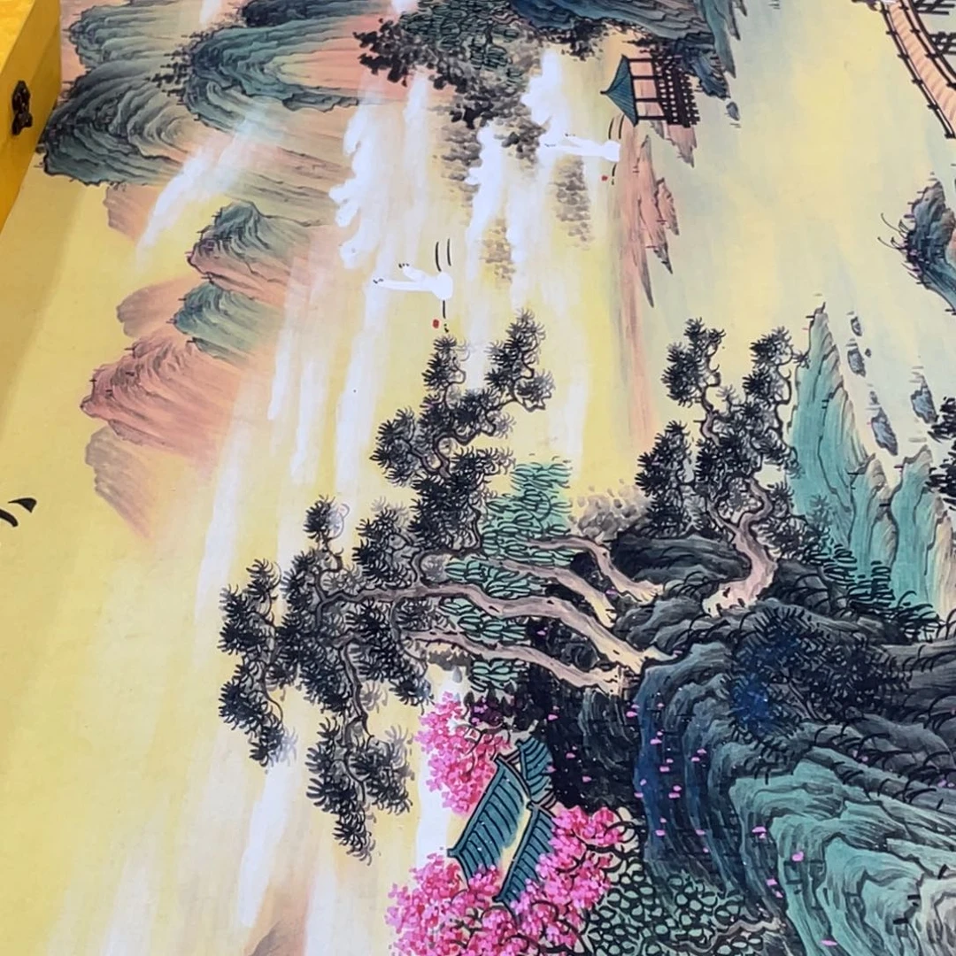 国画老师手笔手绘作品N