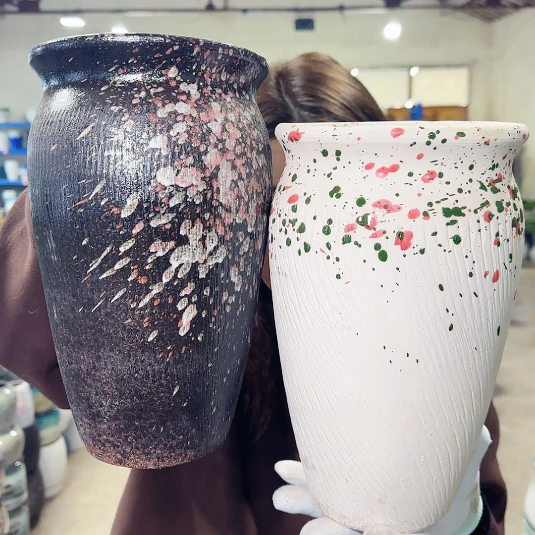 紫砂花盆高25口14