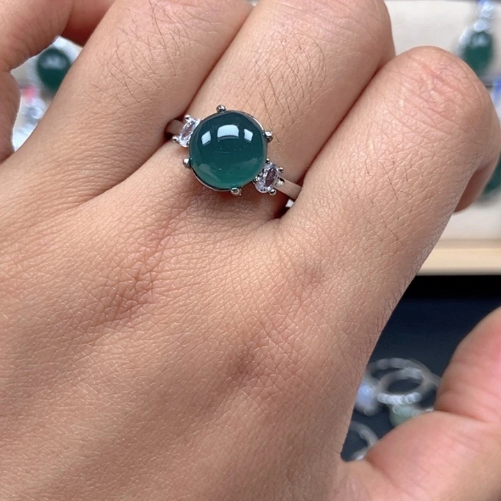 神***逸翡翠未镶嵌戒指戒指