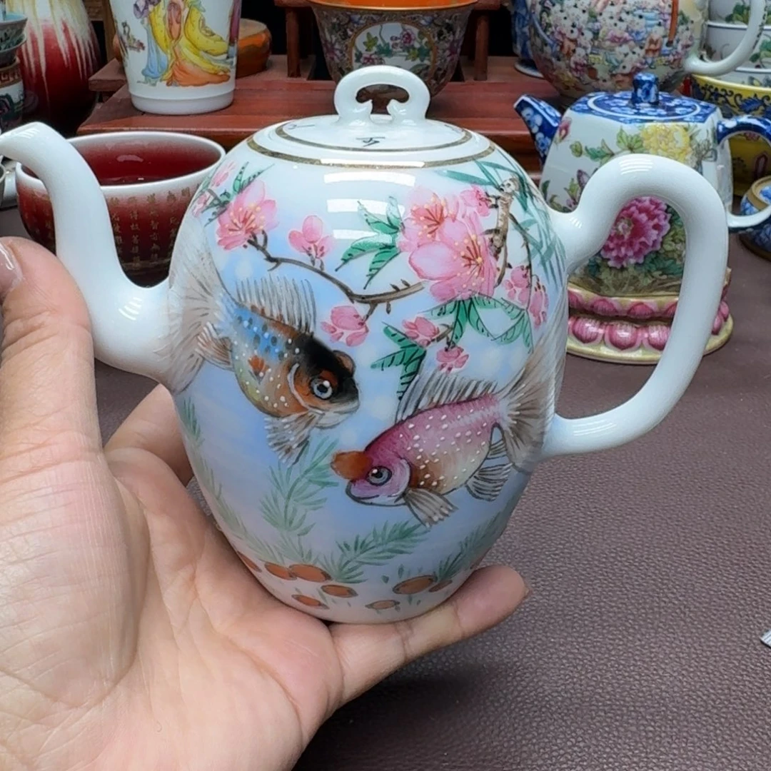 瓷片景德镇仿古手工制作精品展示