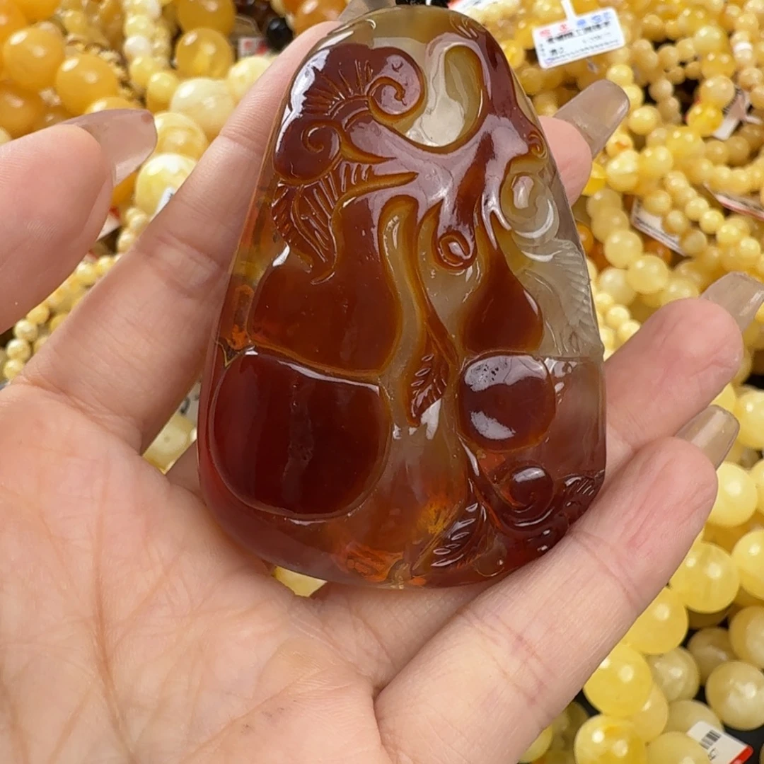 琥珀未镶嵌珠宝奇石