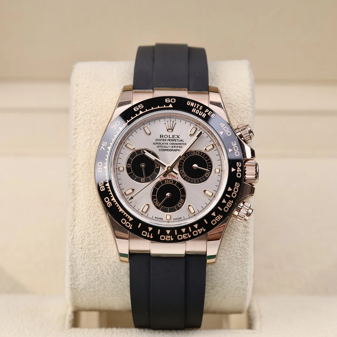 95新 Rolex/劳力士 116515 新款玫瑰金盘贝嫂 2023年2月保卡
