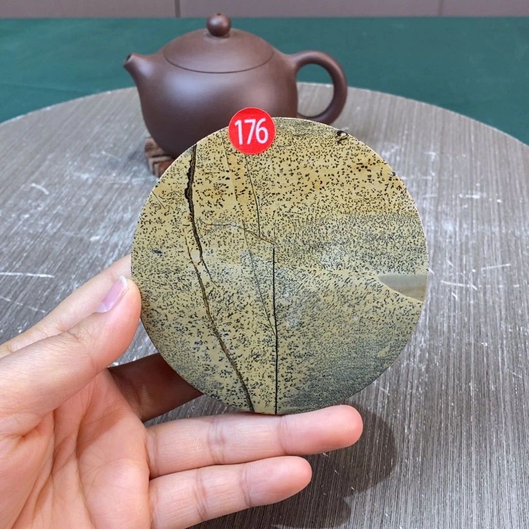 石材广西国画石草花石