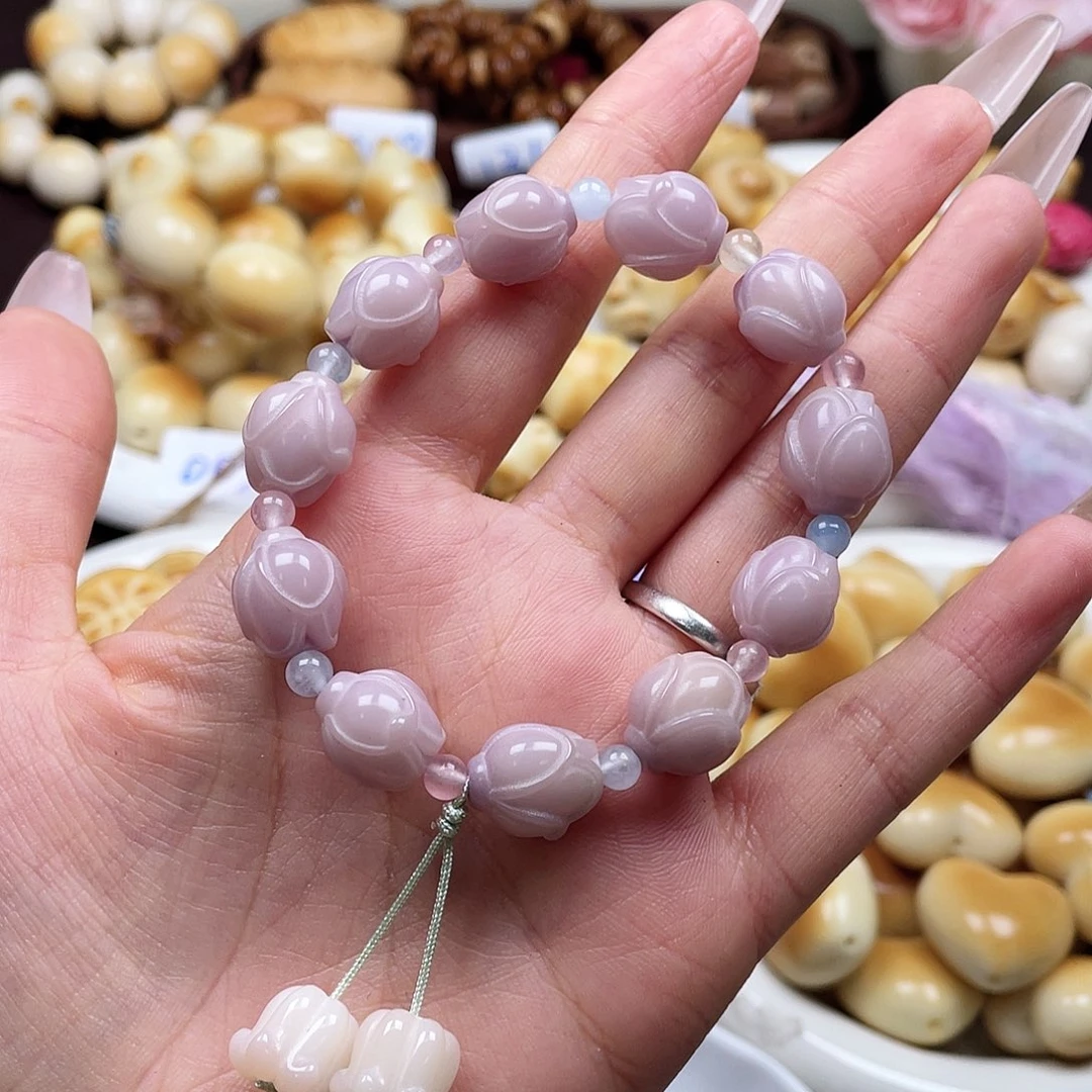 吊坠白玉菩提一串成品c