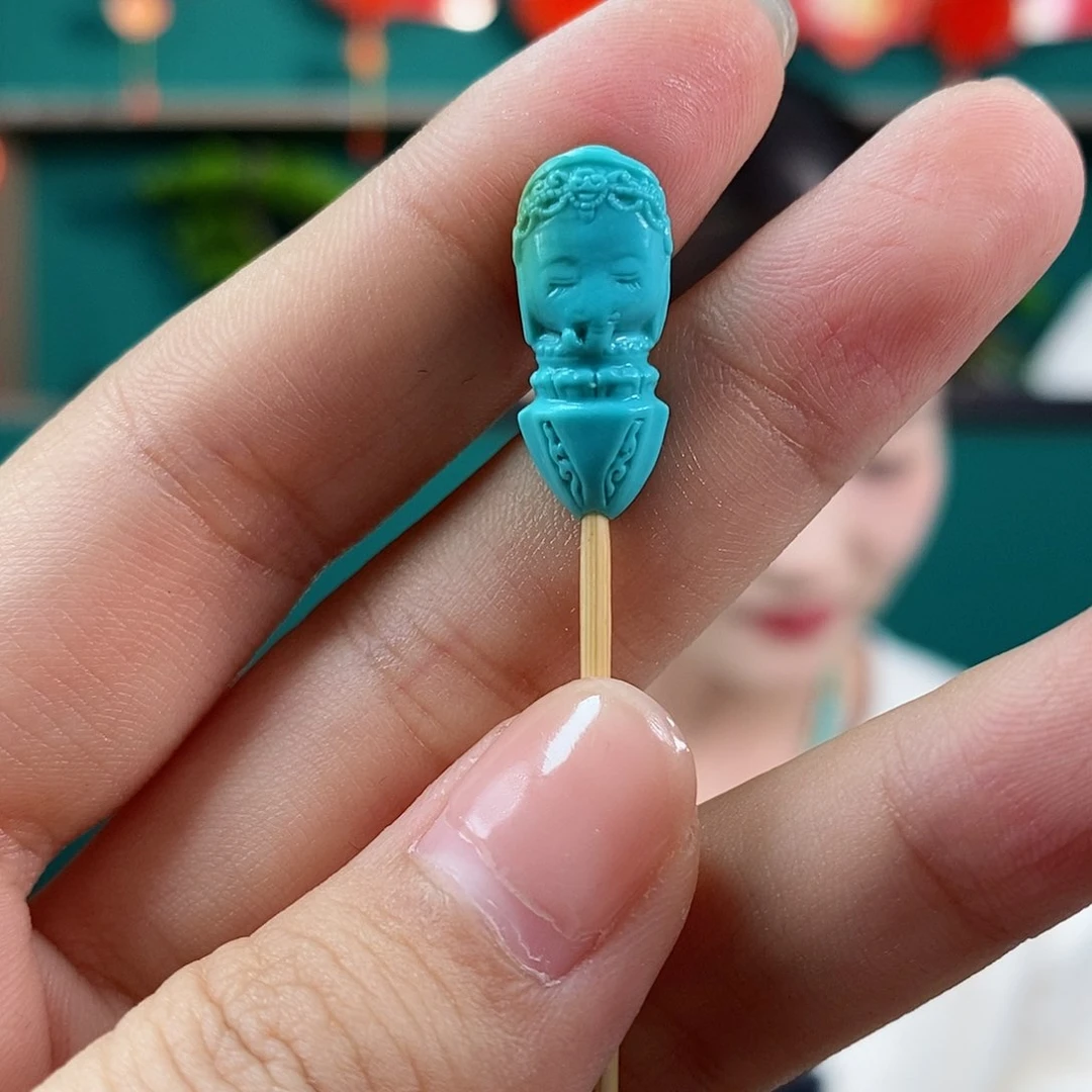 绿松石珠宝奇石未镶嵌