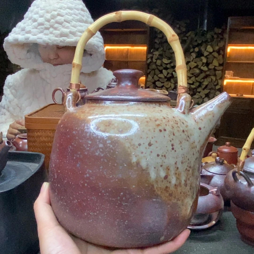 紫砂柴烧紫砂茶具