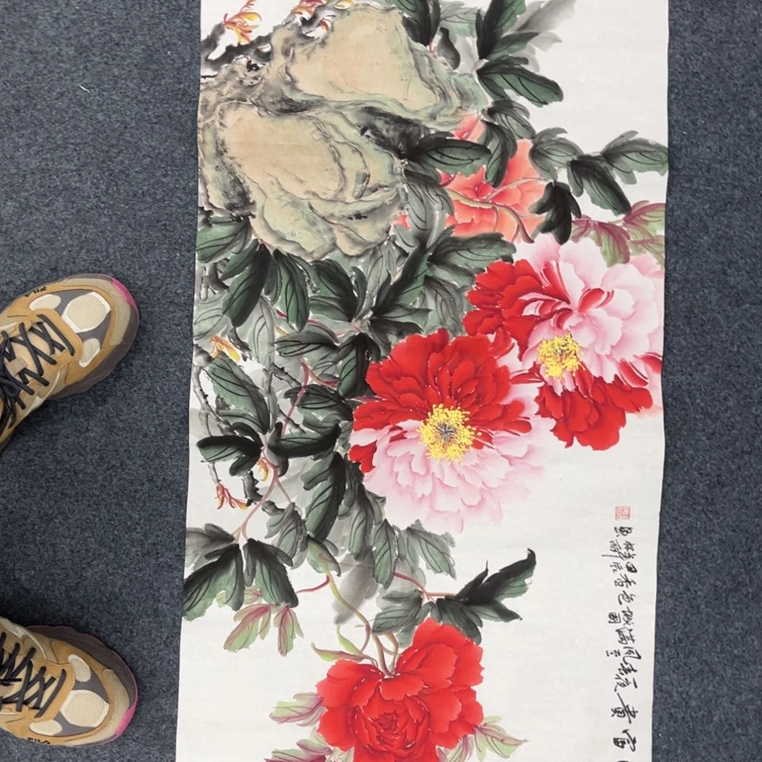 国画手绘画作品和绘画