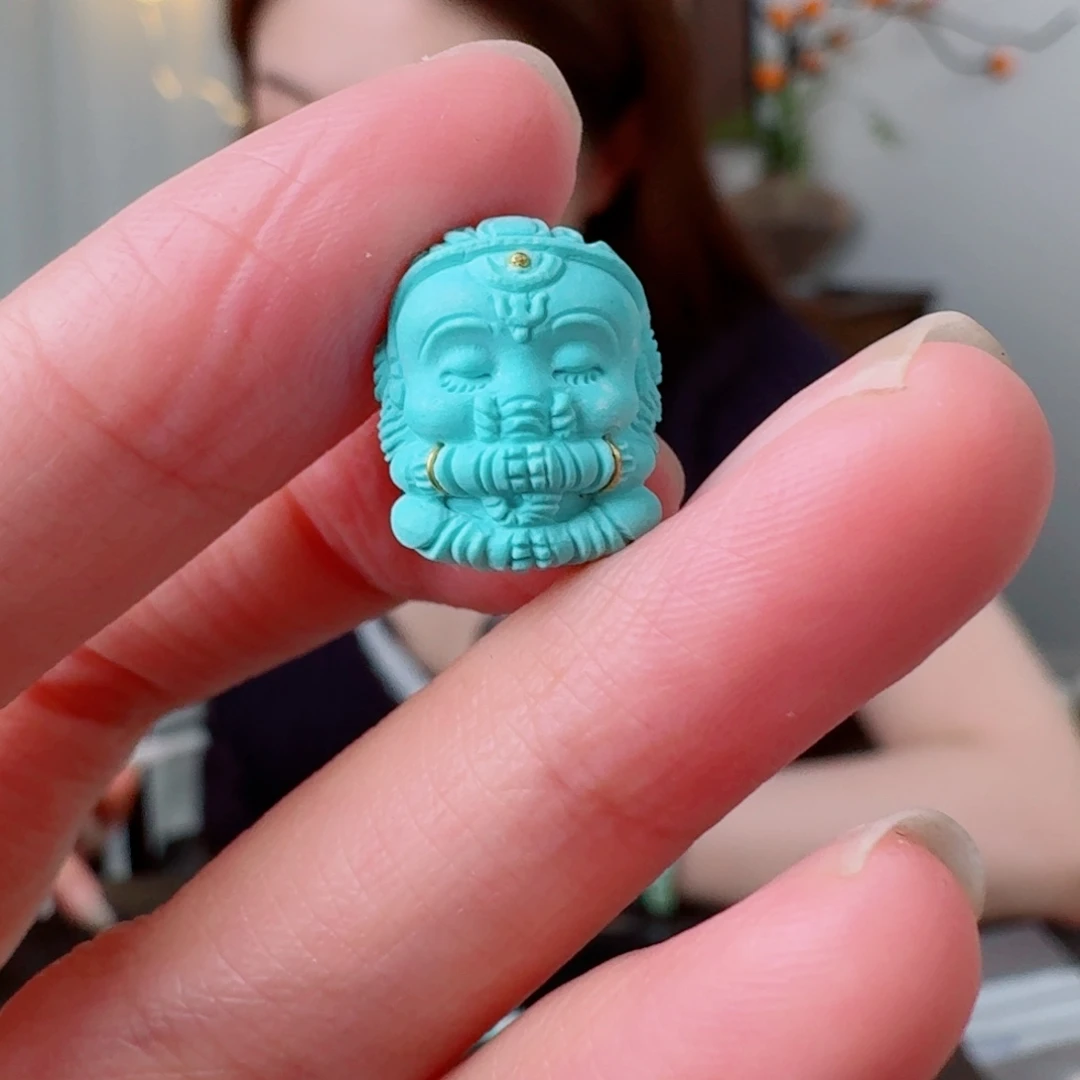 未镶嵌绿松石珠宝奇石