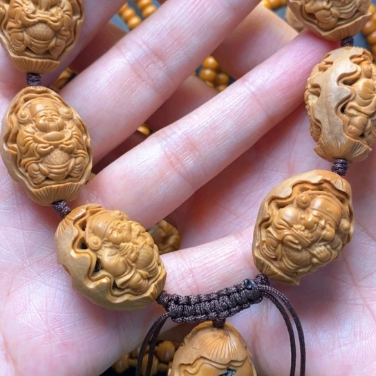 橄榄核手串/手链龙财神