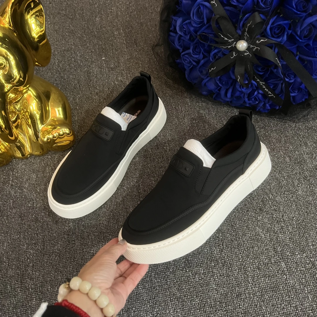 晨希极度空间2025男士休闲软底软面牛津阿甘鞋