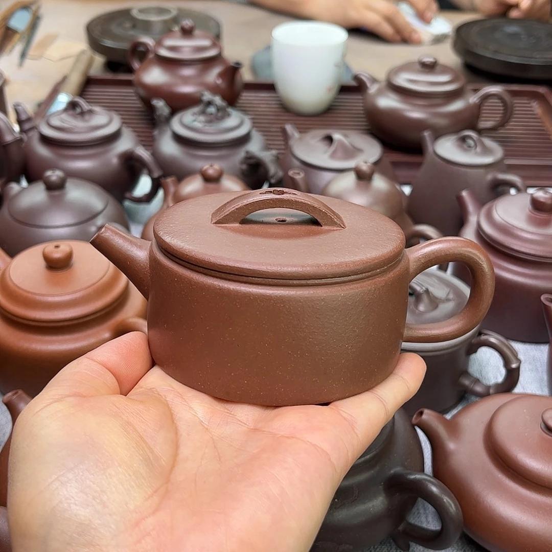 茶壶紫泥成*黄龙山原矿