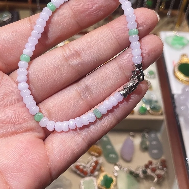 翡翠银S925镶嵌颈饰