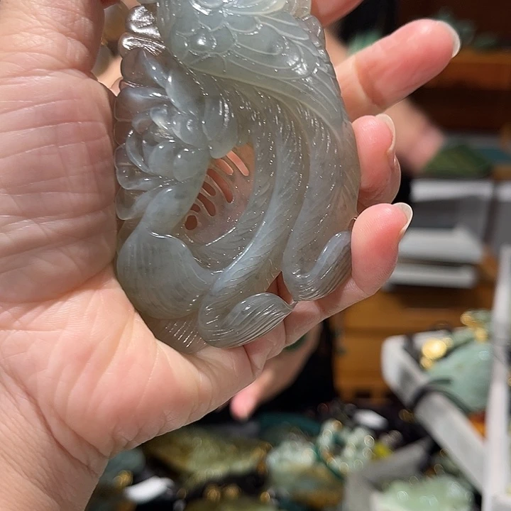 未镶嵌岫玉毛衣链