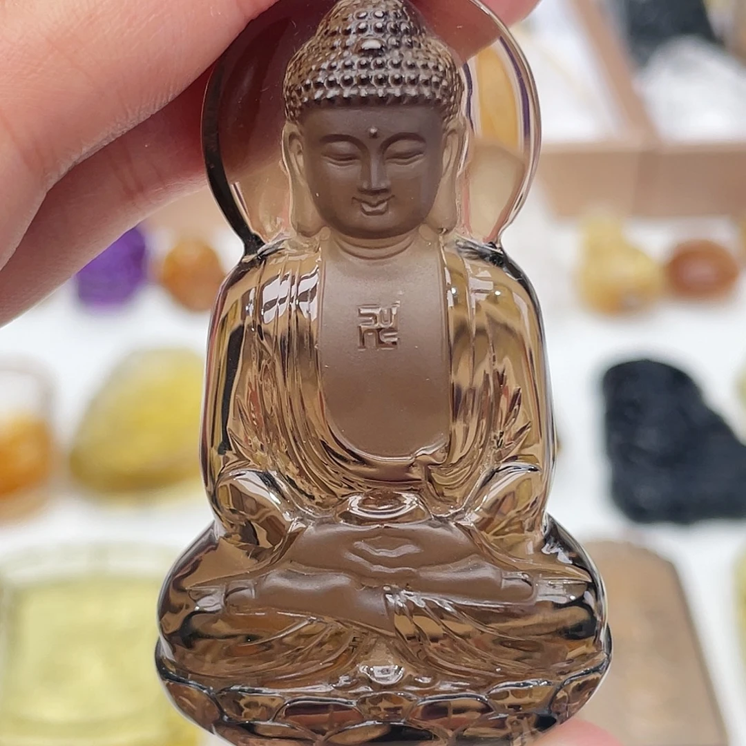 吊坠(赠链)未镶嵌水晶定制吊坠如来