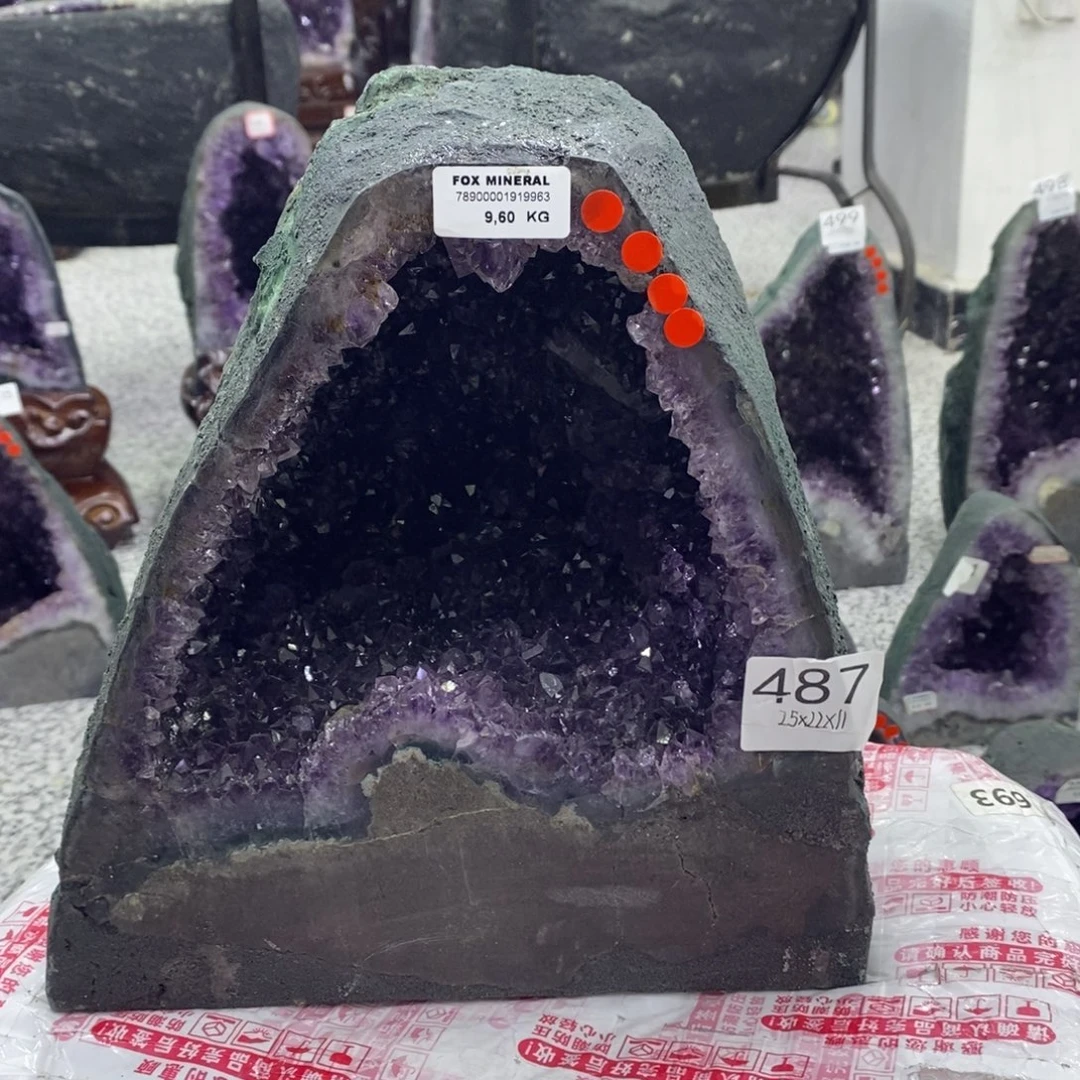 珠宝半成品紫晶未镶嵌487