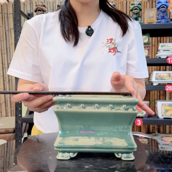 591玉绿瑕疵外口15内深9