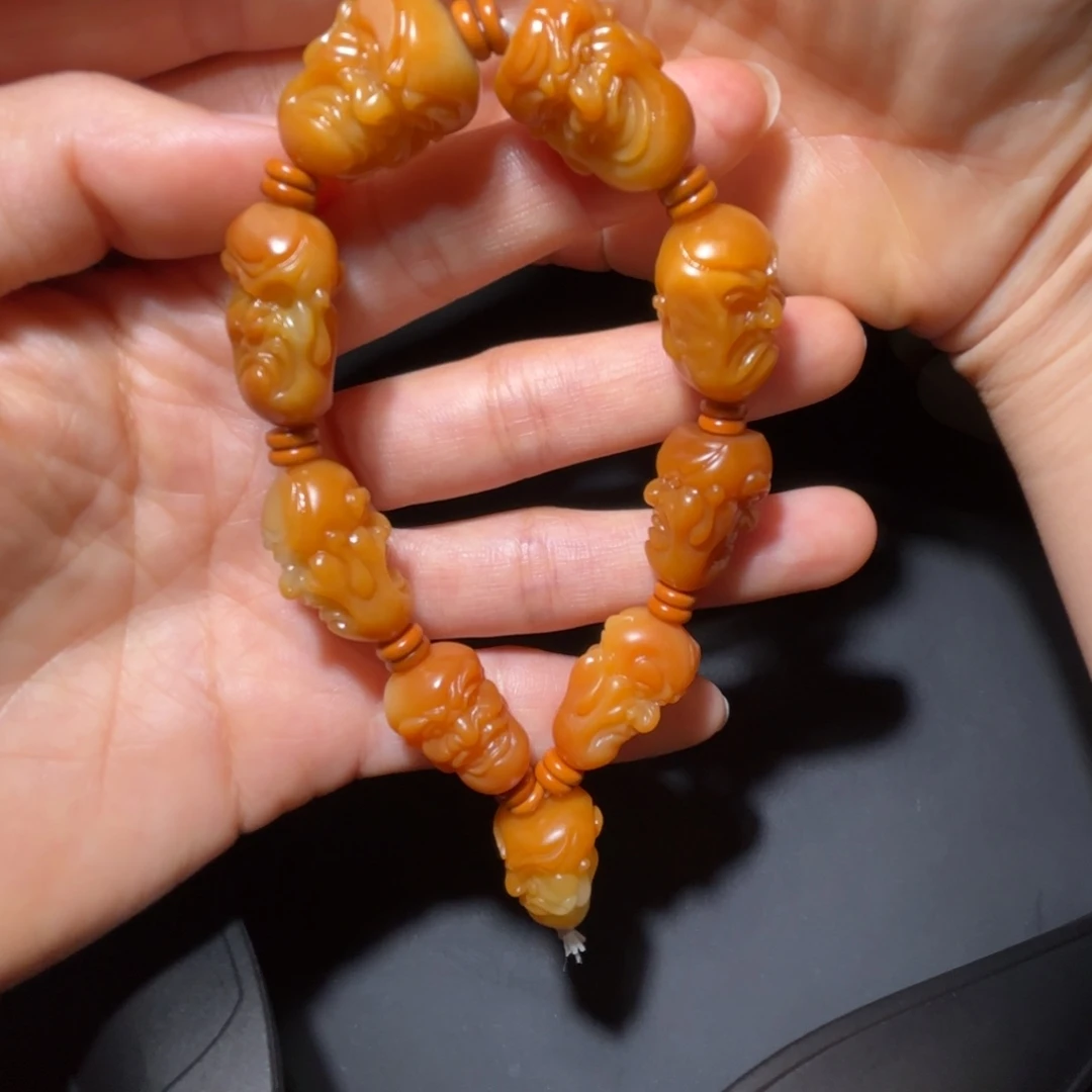 禾***和田玉未镶嵌颈饰