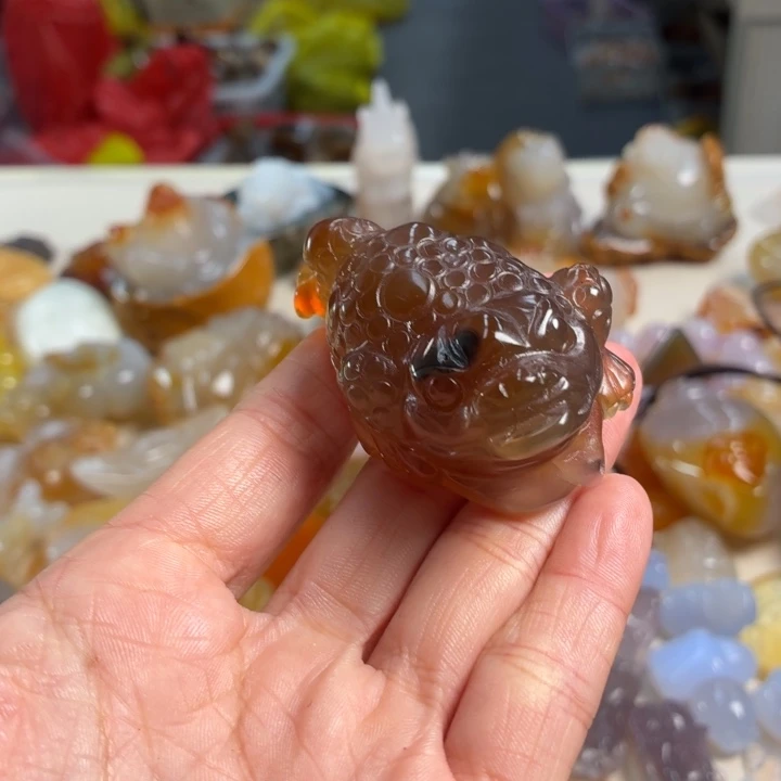 玛瑙/玉髓未镶嵌吊坠(不含链)