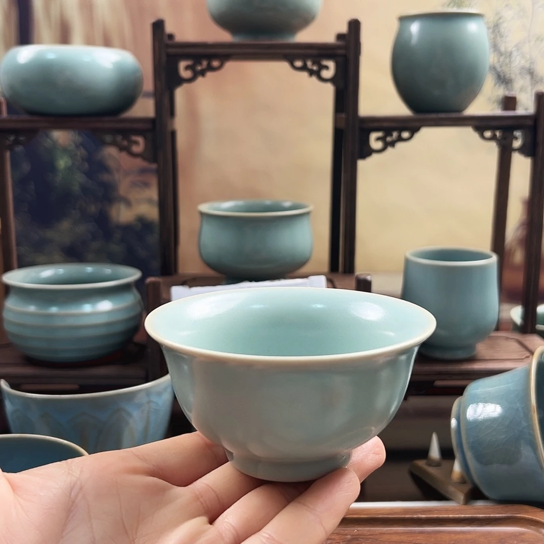 仿古釉水压手杯福利价