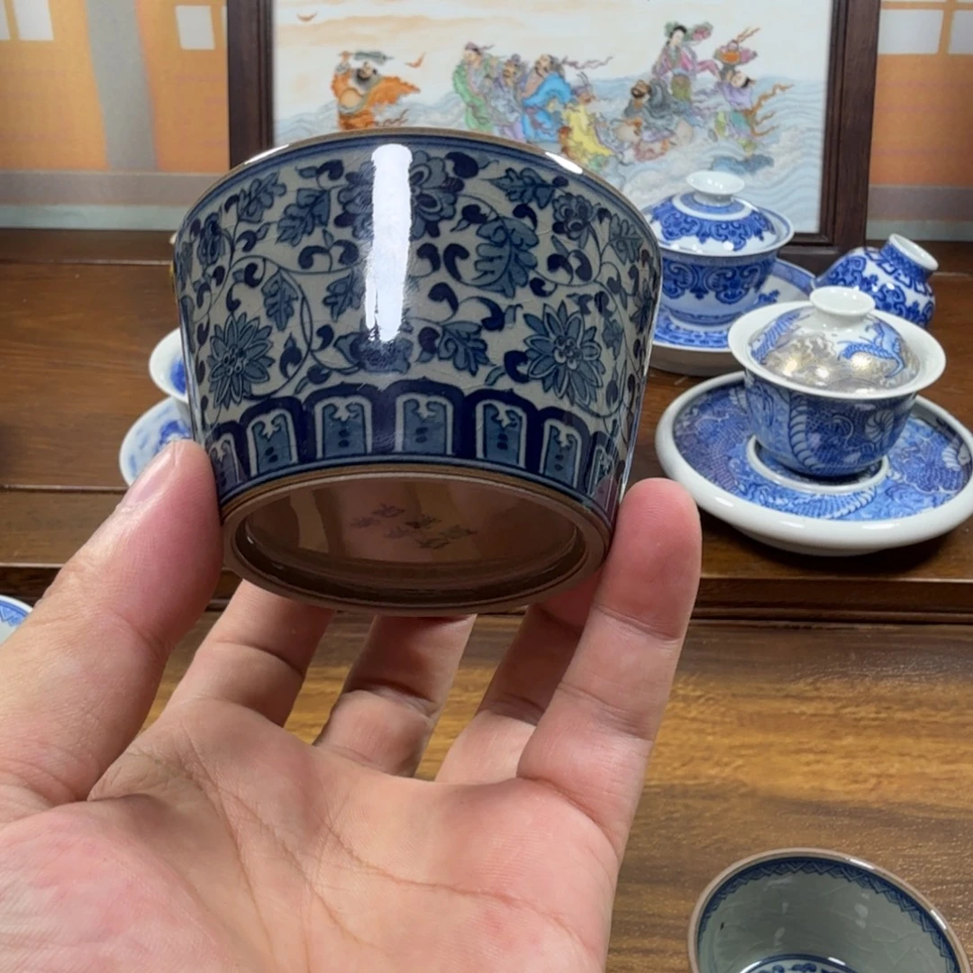 千***然全手工全手绘陶瓷