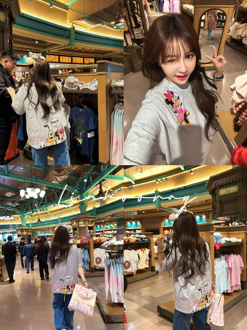 【sKycaptian】原创定制快乐米奇宽松oversi夏日大版短袖T恤SK02325