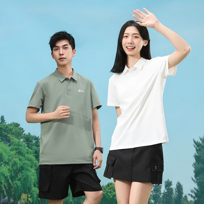 索罗娜polo衫男士时尚休闲情侣夏季透气半袖翻领舒适百搭春夏