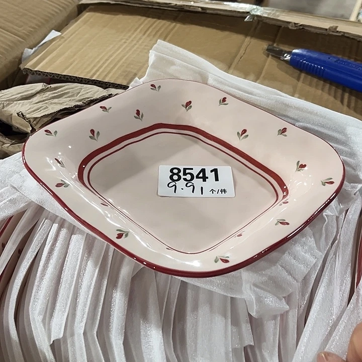 瓷微瑕外贸餐具8541