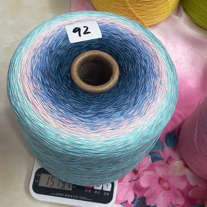 八股纱线渐变工艺