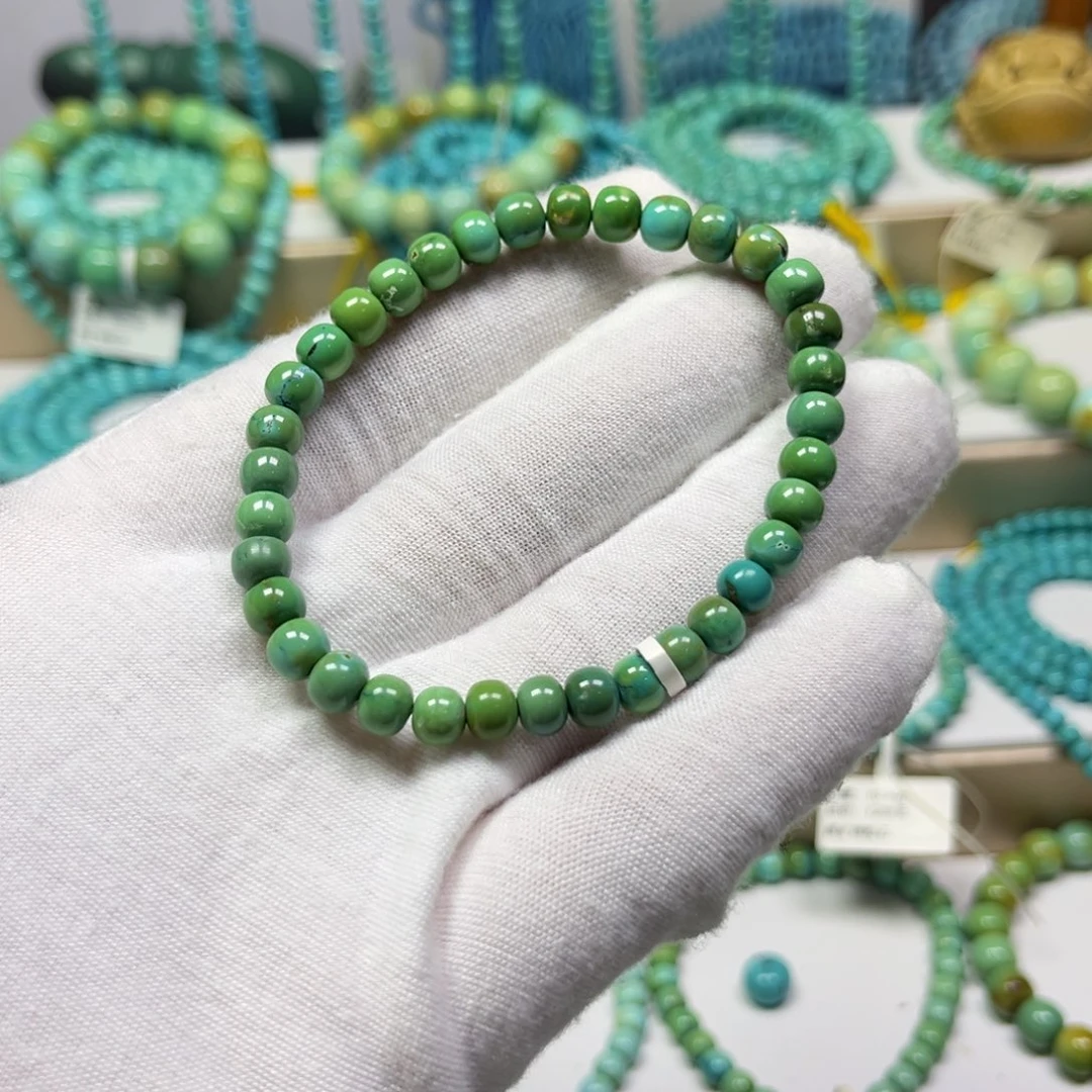 绿松石未镶嵌手链