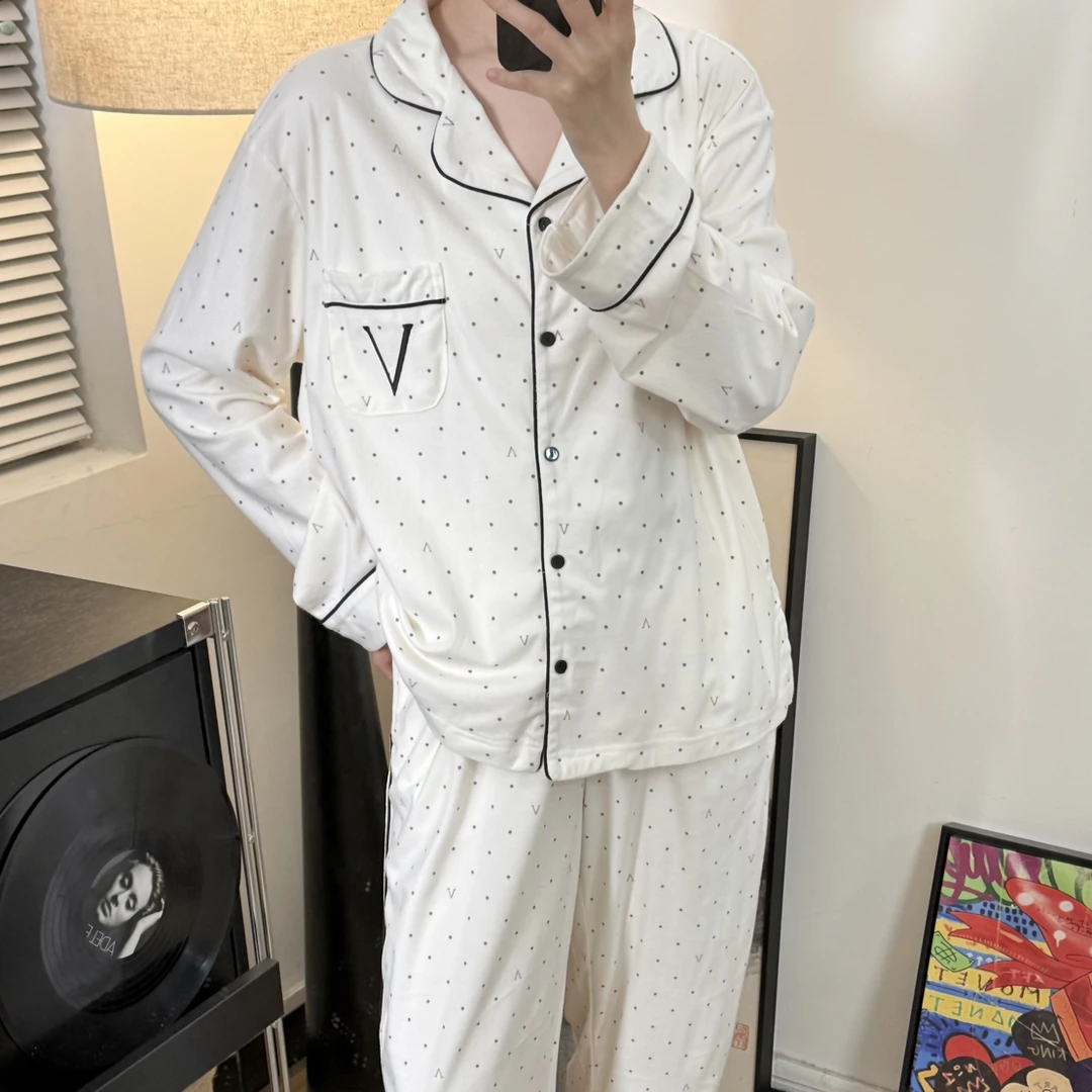 秋冬新品DMM同款大V轻舒绒柔软舒适居家睡衣女家居服套装抗静电