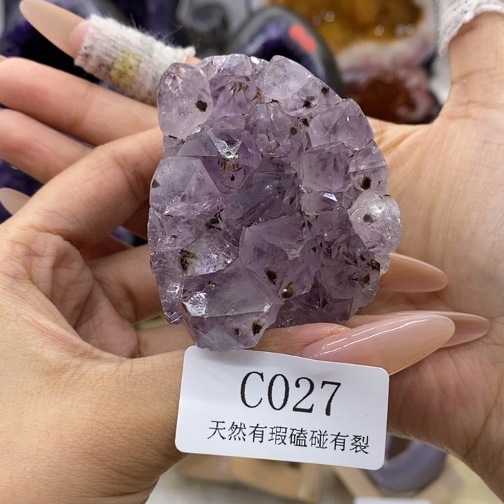 一***。未镶嵌大型摆件（非配饰）紫晶