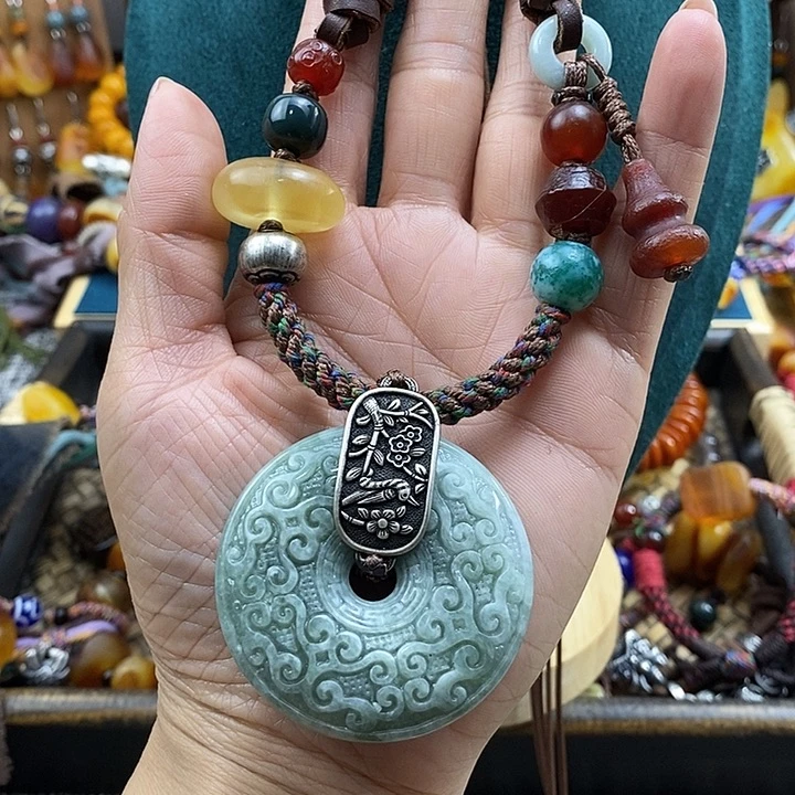 项链未镶嵌翡翠项链