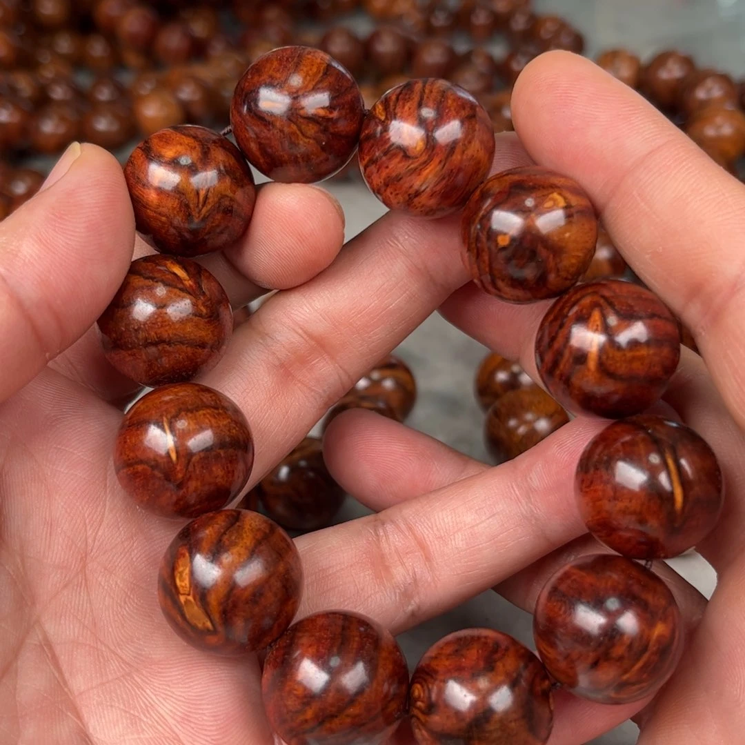 人***故黄花梨/降香黄檀手串/手链