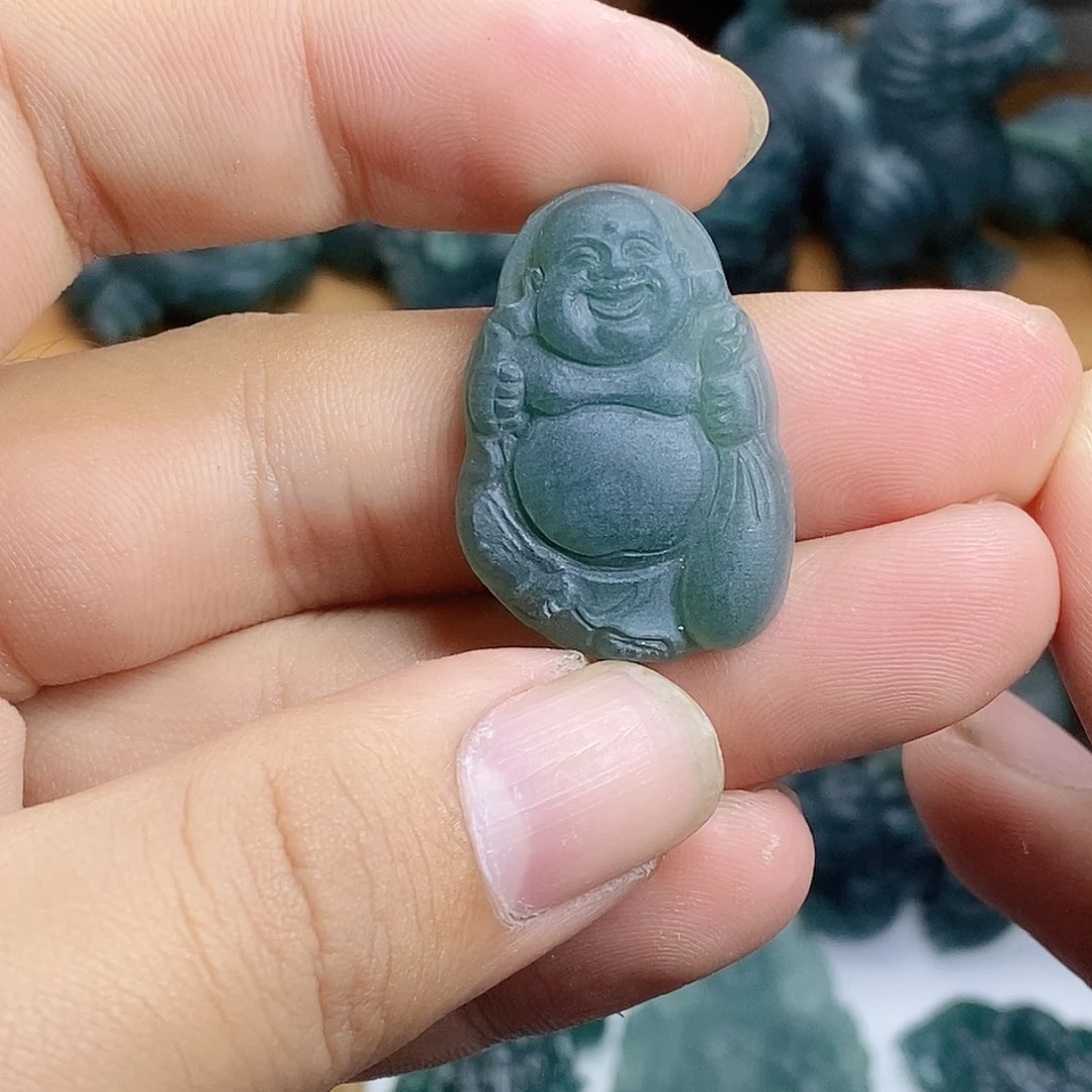 定制翡翠未镶嵌佛